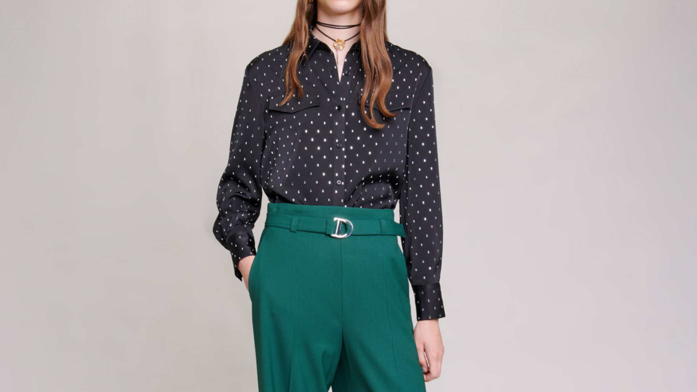 Chemise Paillette Femme