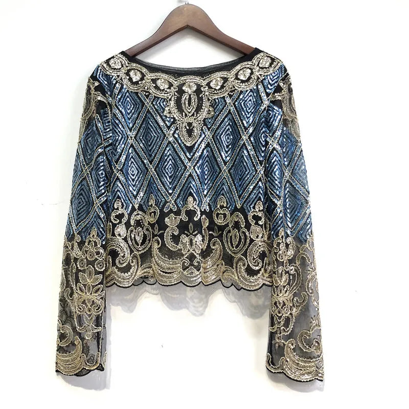 Blouse Pailletée