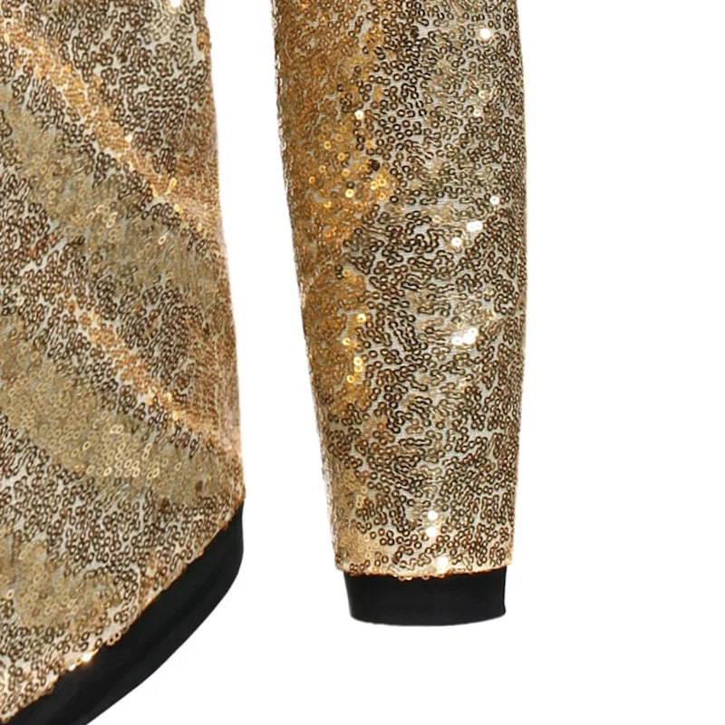 Veste Paillette Ouverte Homme