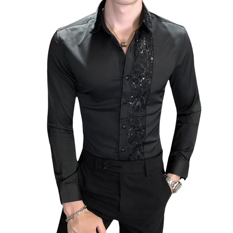 Chemise a paillette homme hotsell