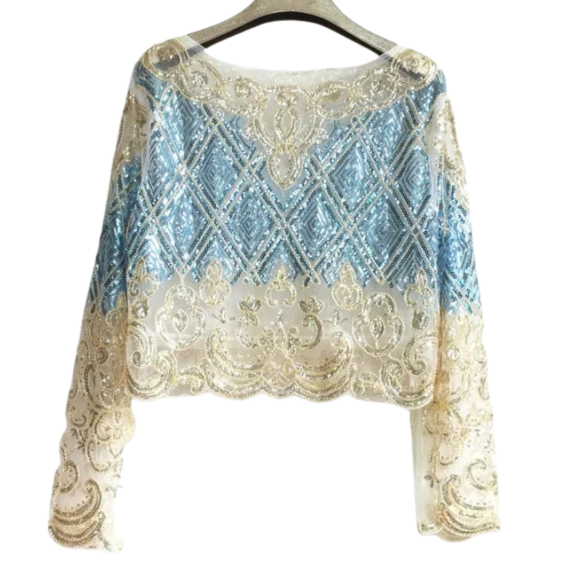 Blouse Pailletée