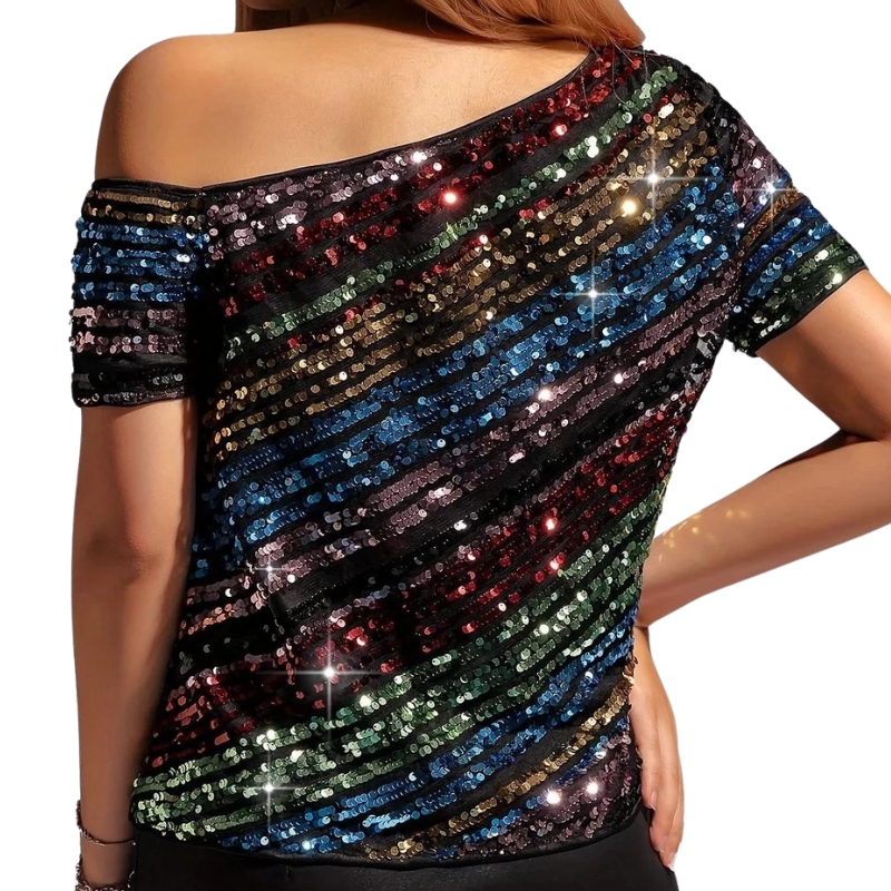 T-Shirt Epaule Dénudée