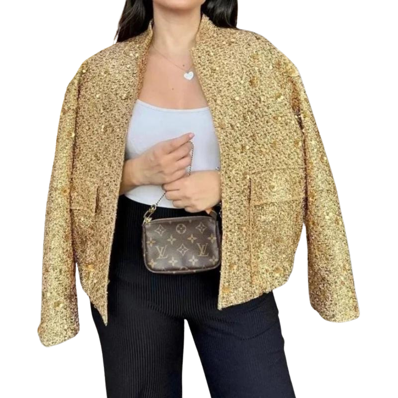 Vetements femme strass et paillettes sale