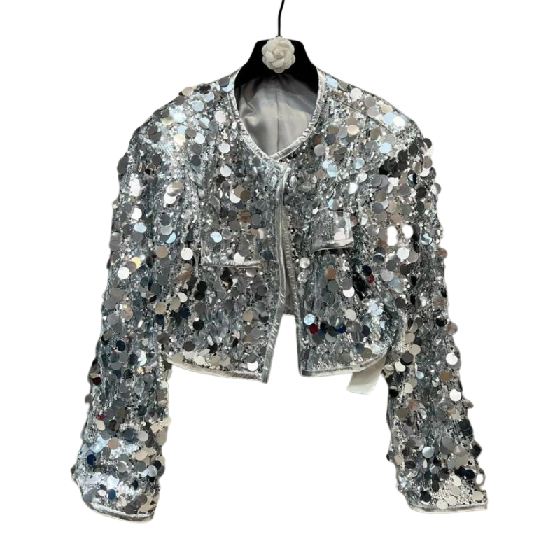 Veste pailletée hotsell