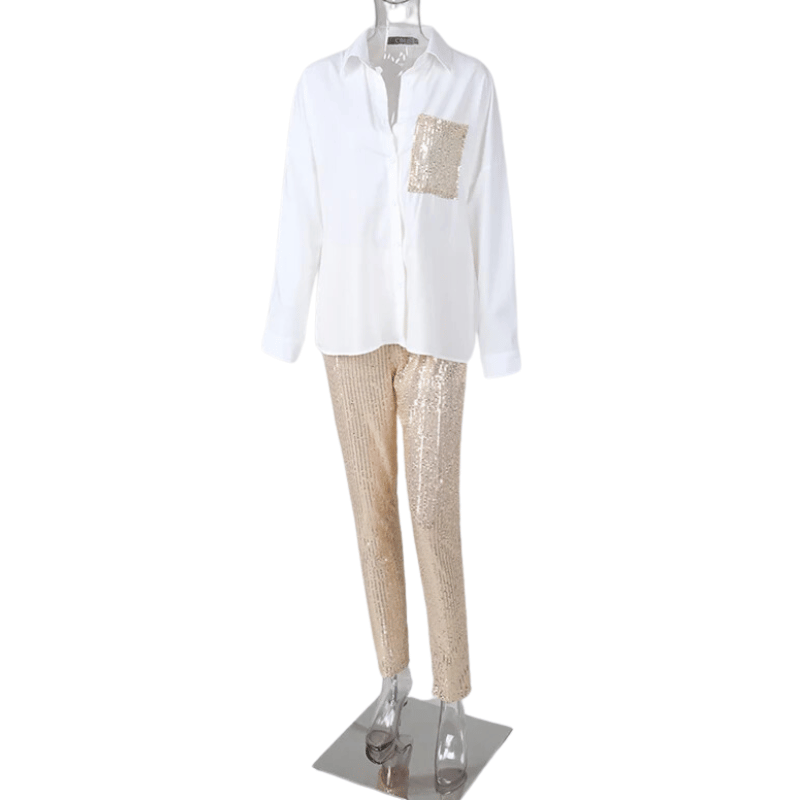 Pantalon et Chemise Paillette