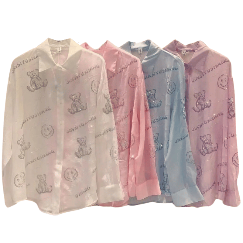 Chemise Ourson Strass