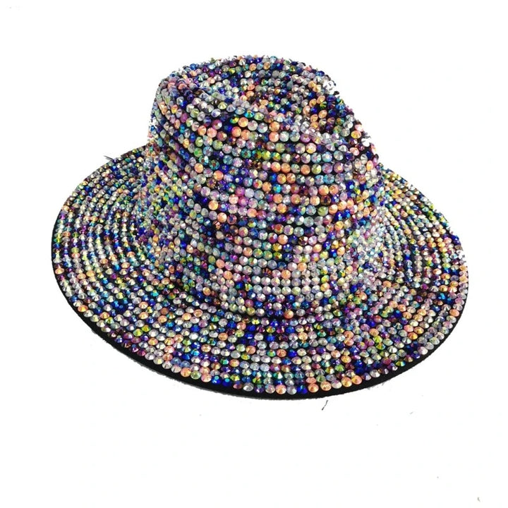 Chapeau Strass Multi vouleurs