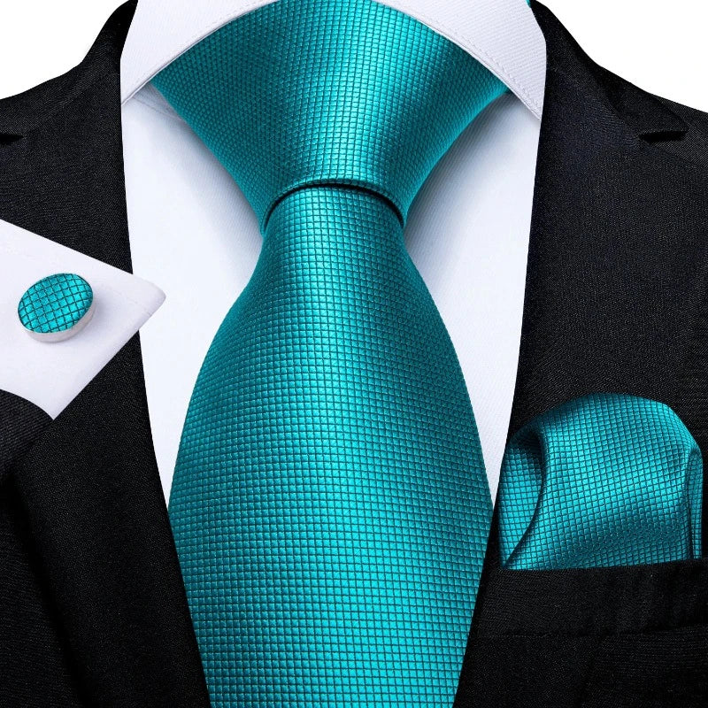 Cravate Turquoise  Homme