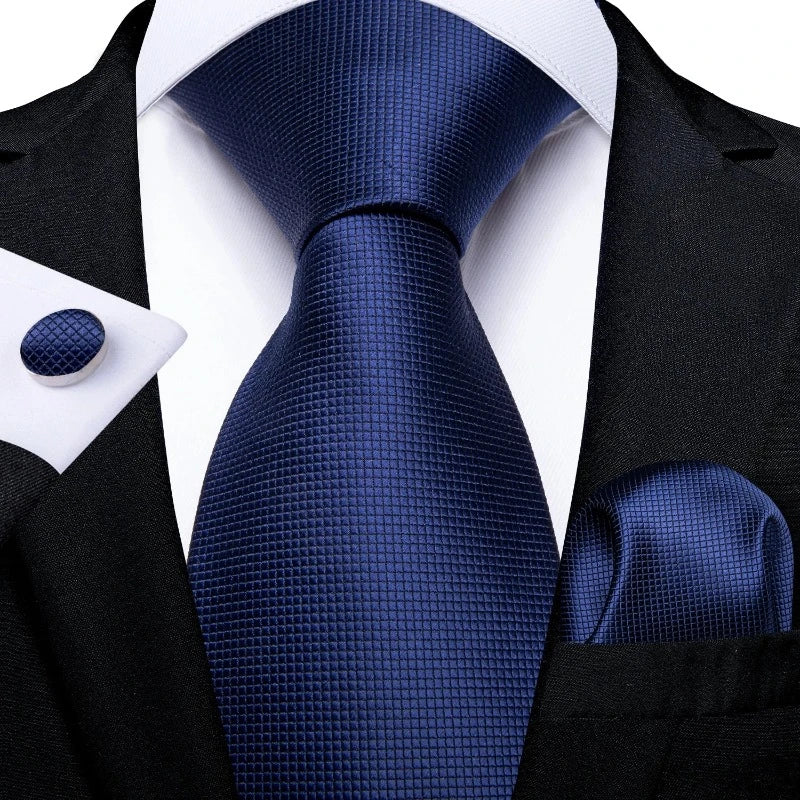 Cravate Bleu Nuit  Homme