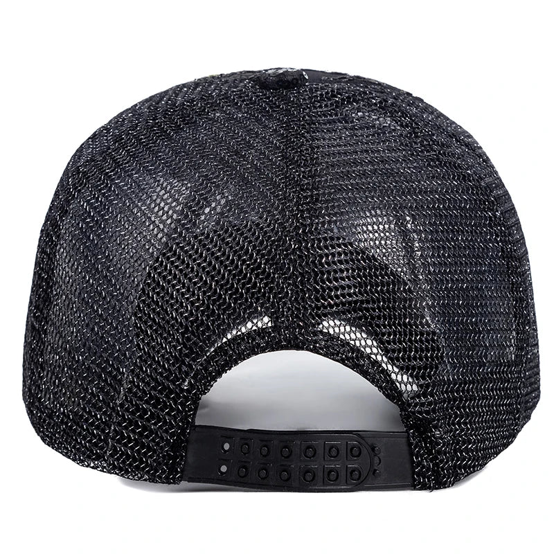 Casquette Paillette Papillon noir