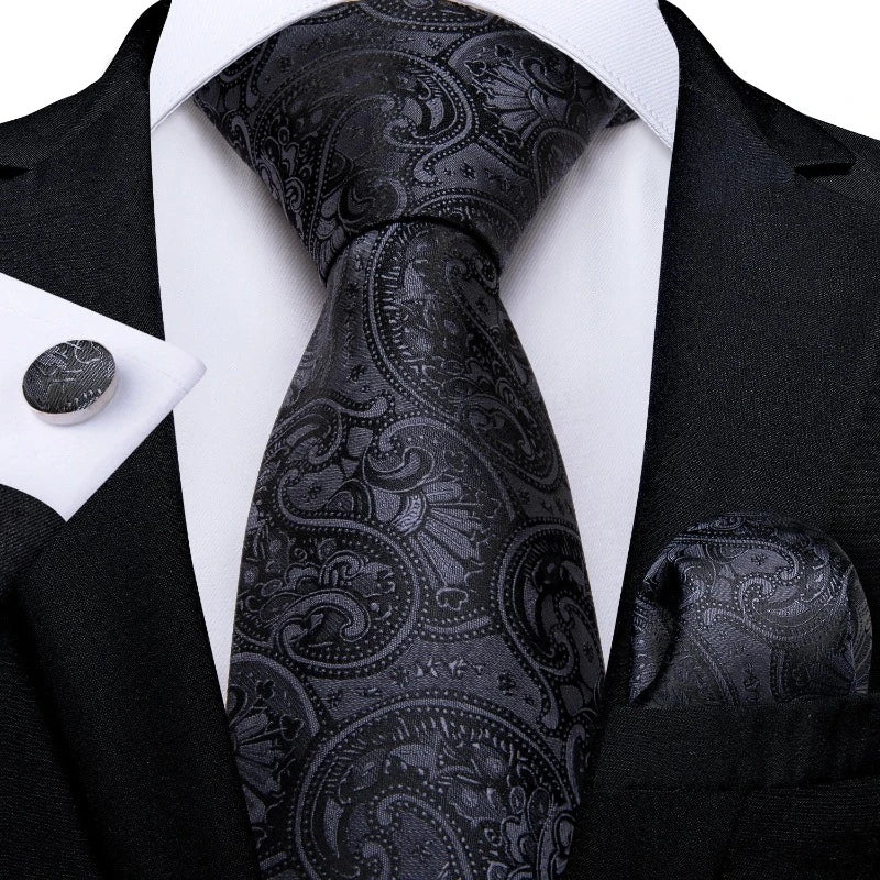 Cravate Noir  Homme