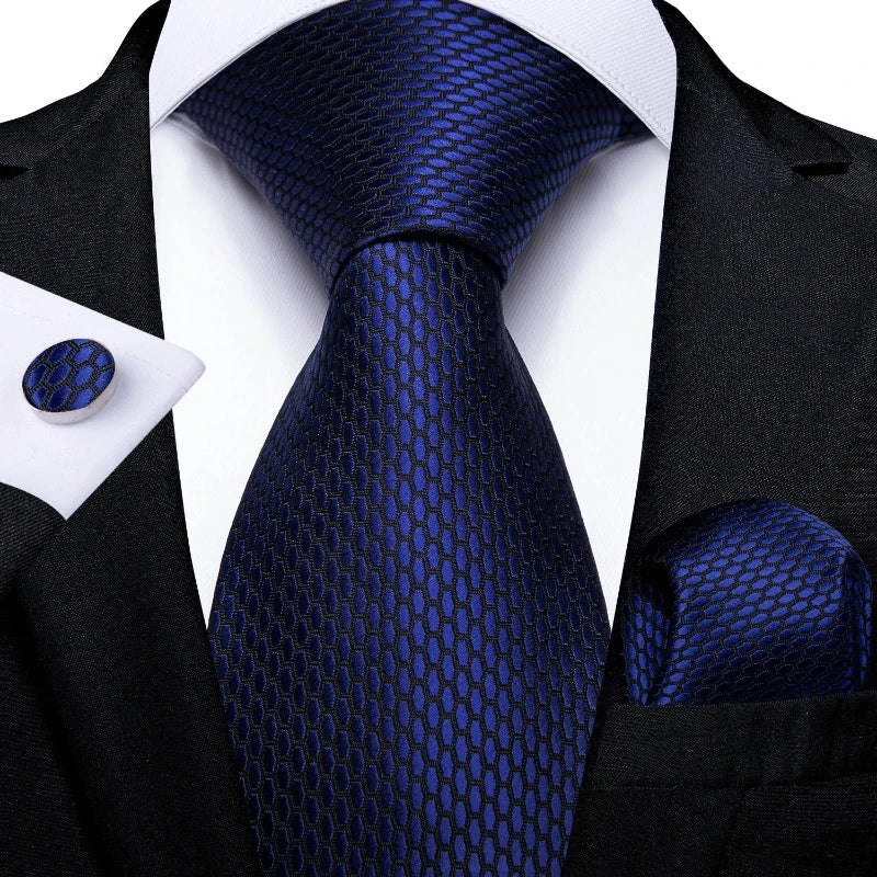 Cravate Bleu Nuit  Homme