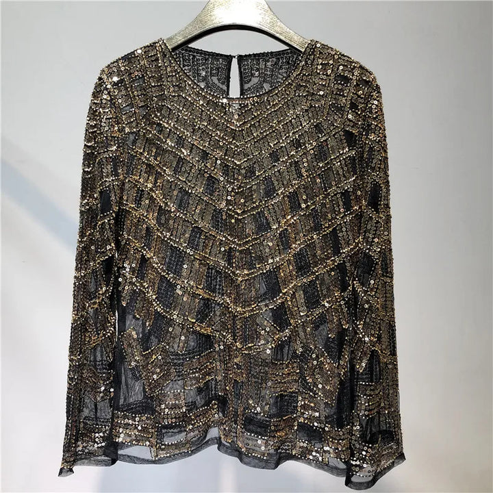 Blouse à Paillettes