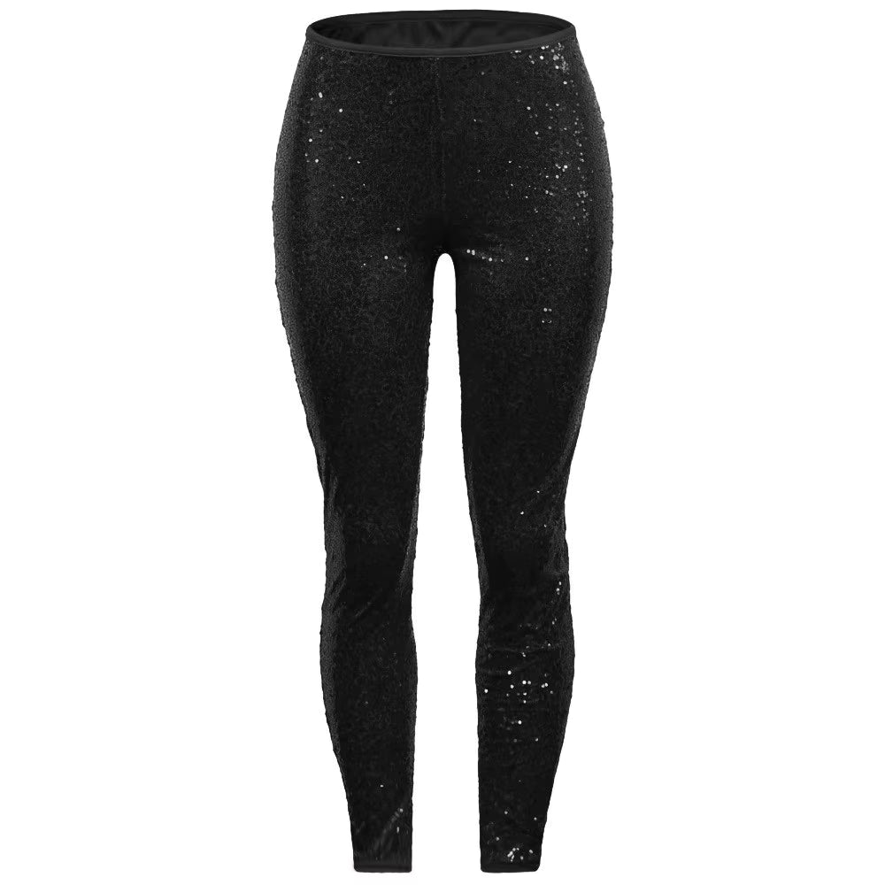 Legging Pailleté Noir