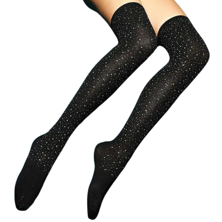 Chaussettes Strass Longues