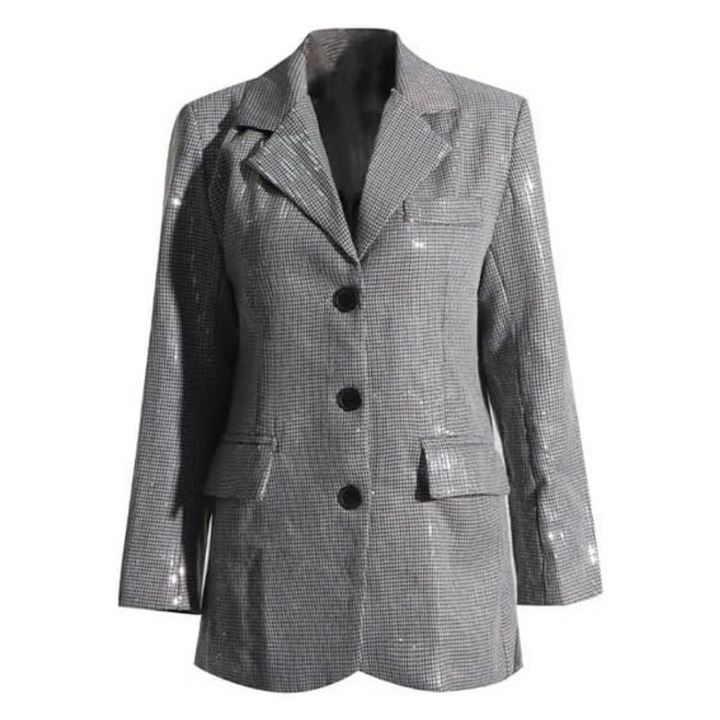 Blazer Paillette Femme