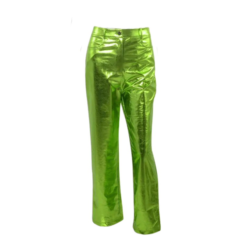 Pantalon Doré Large vert