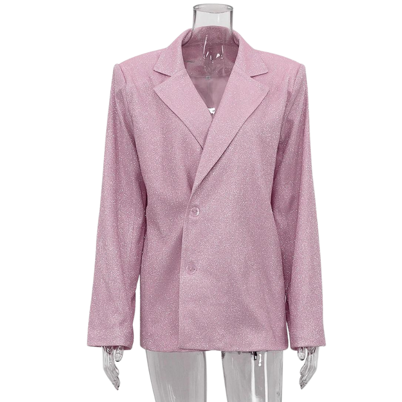 Veste Femme Paillette rose