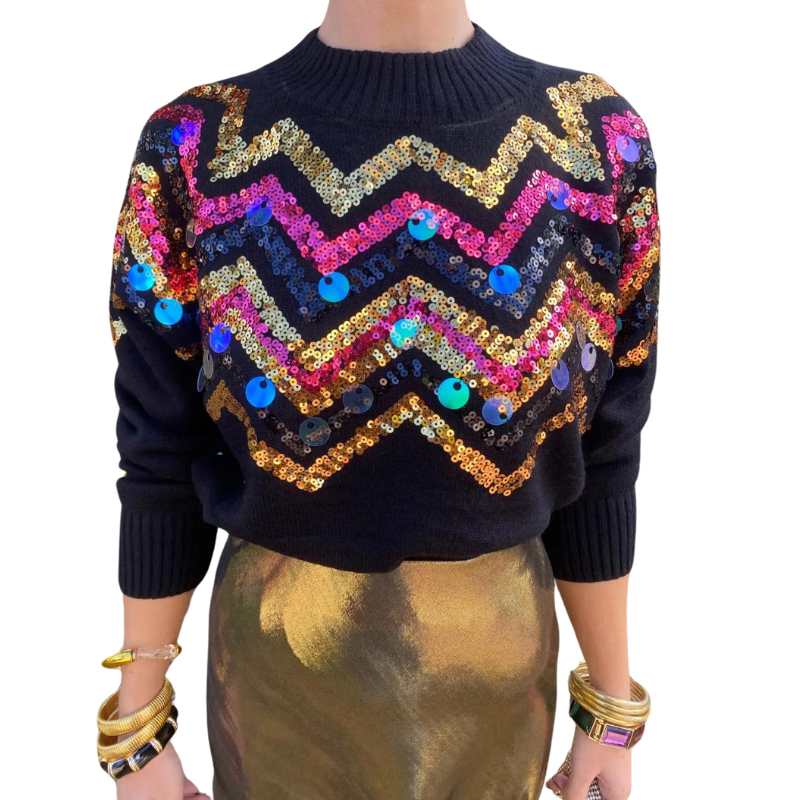 Etam Pull Femme Avec Strass Pull Avec Strass Et Paillette Online