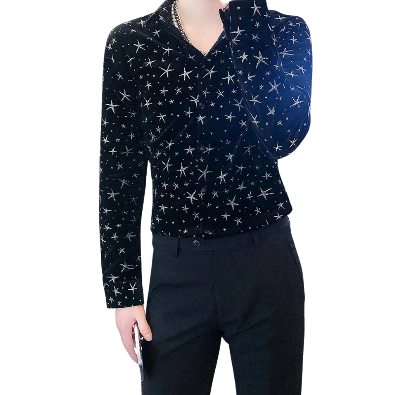 Chemise etoile homme sale