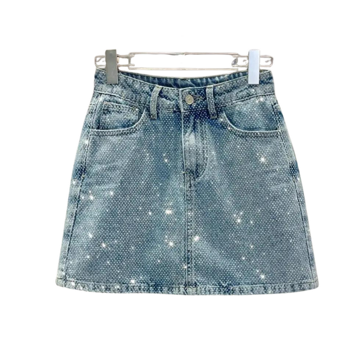 Jupe Strass en Jean