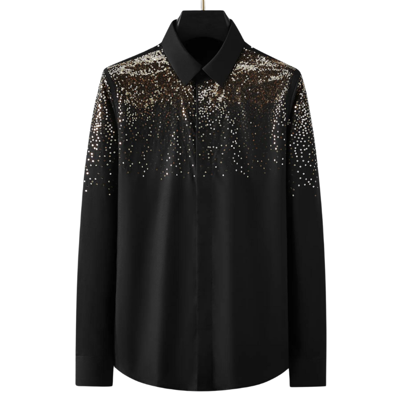 Chemise Demi Paillette Homme