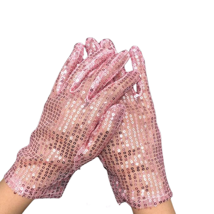 Gants Paillettes Fêtes