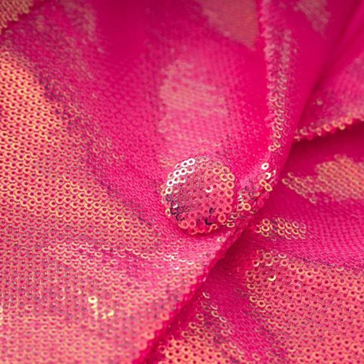 Costume Paillette rose