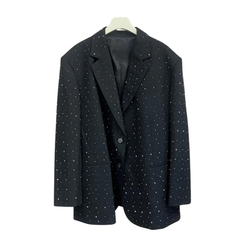 veste Strass Noir