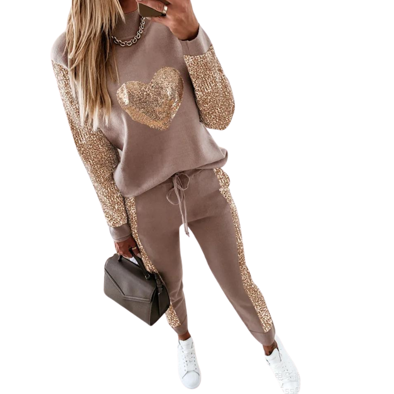Jogging paillette discount