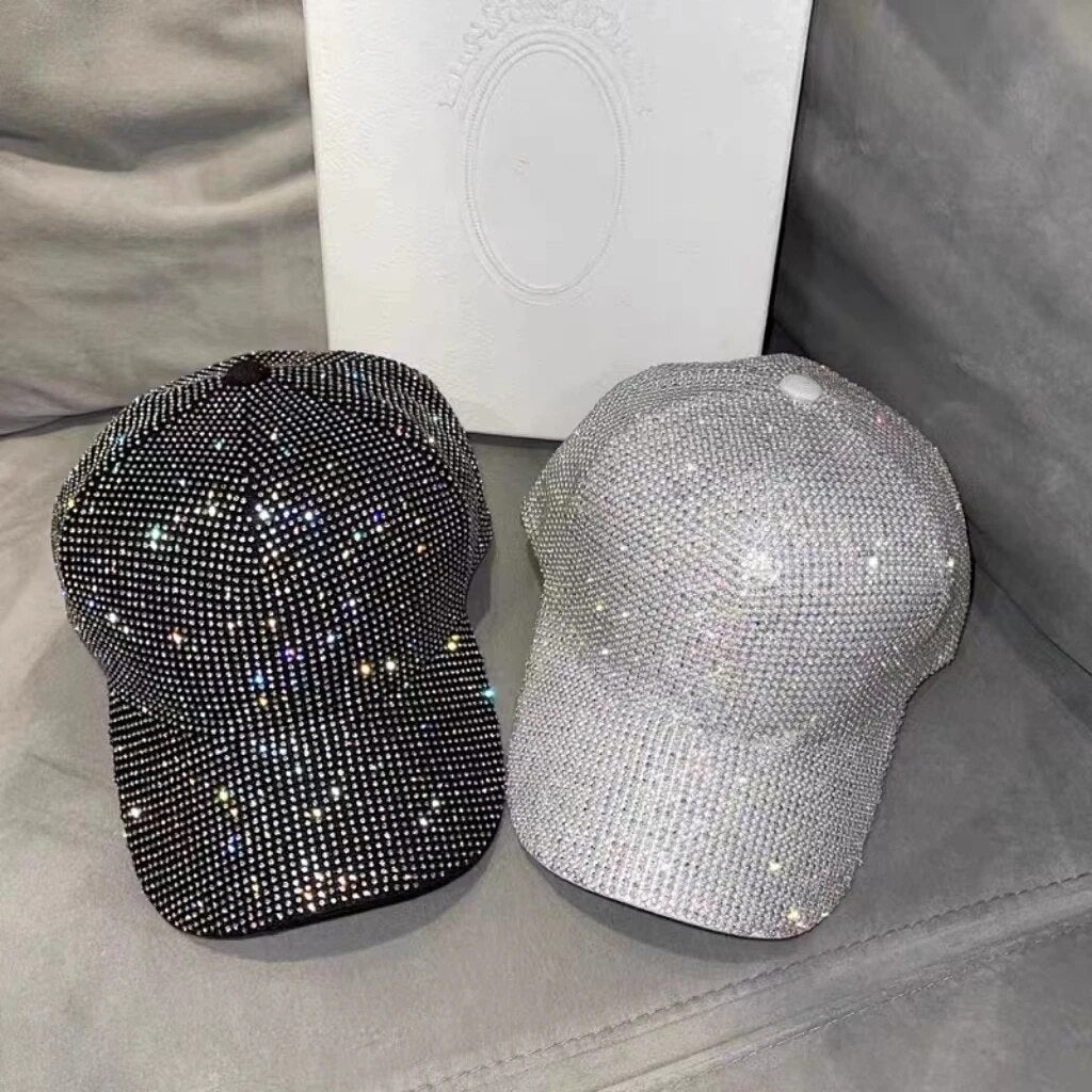 Casquette Femme Strass