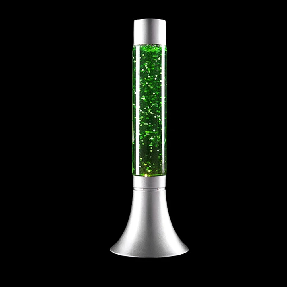 Lampe Paillette Lave Vert