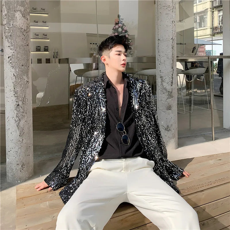Tenue paillette homme hotsell