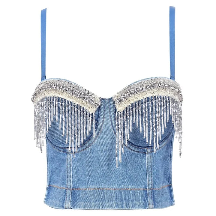 Bustier Strass Jean