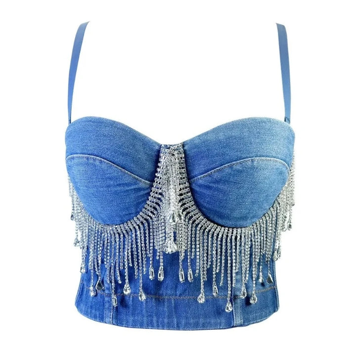 Bustier Strass Jean