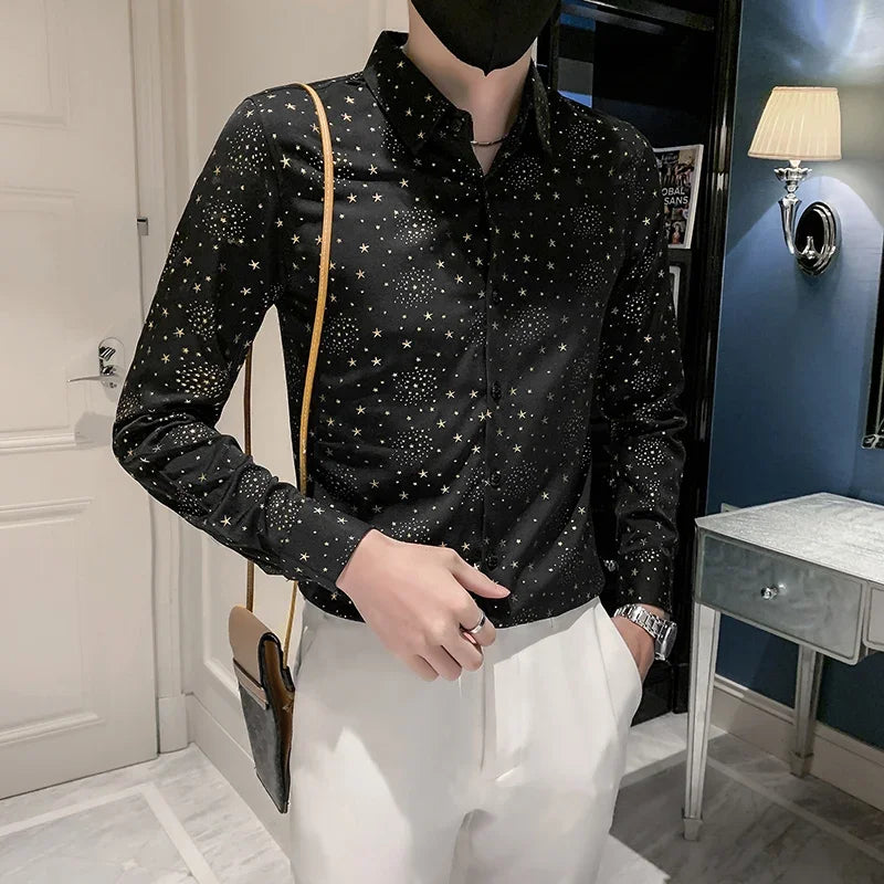 Chemise etoile homme sale