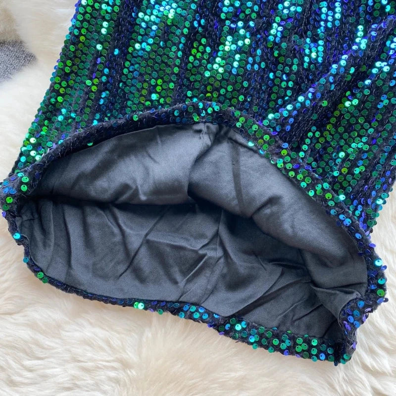 Jupe Sequin Elastique