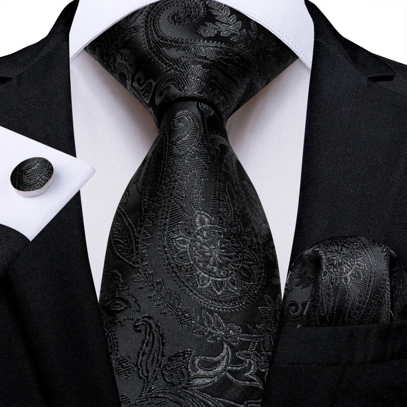 Cravate Noir  Homme
