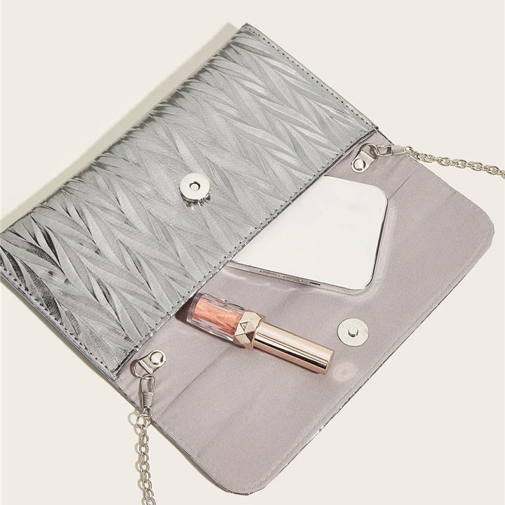 Sac Petite Pochette Argenté