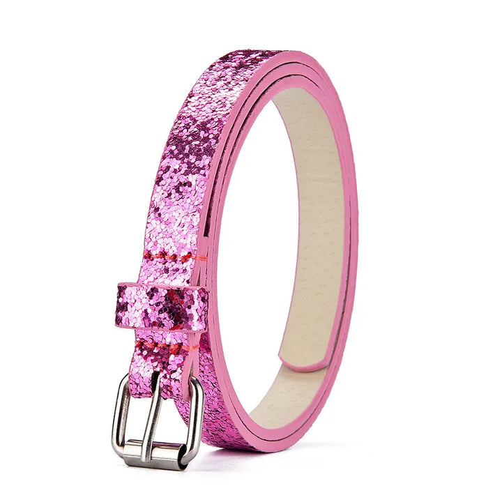 Ceinture Pailletée rose