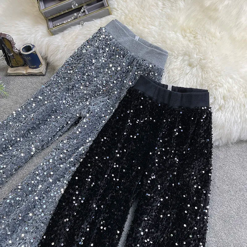 Pantalons Paillettes