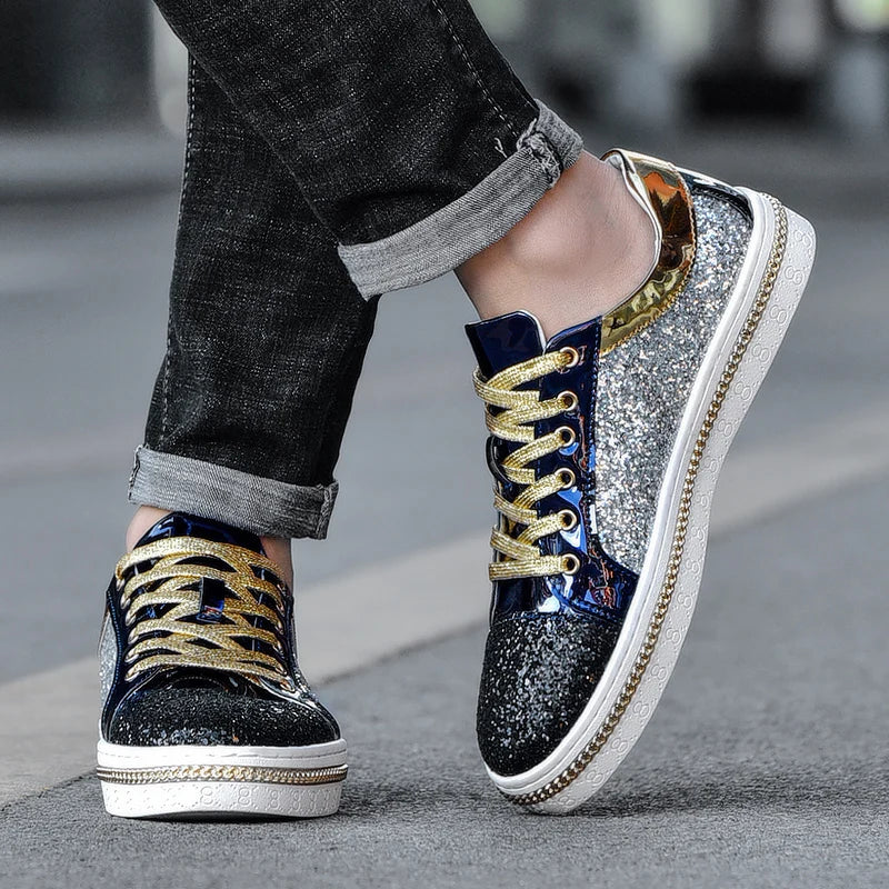 Sneaker Paillette Brillant Multicolore