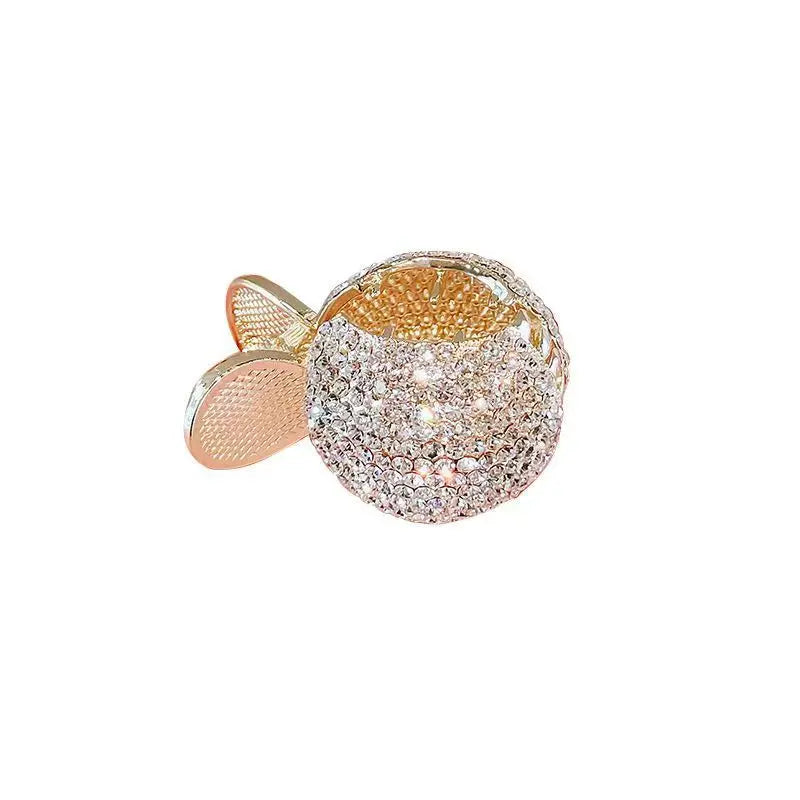 Pince Cheveux Strass Boule Strass