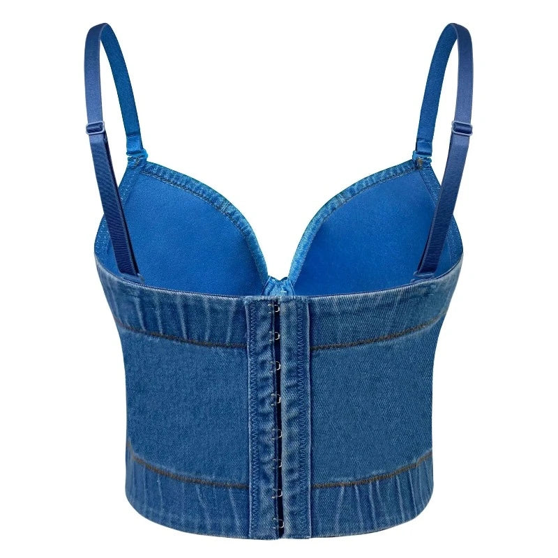 Bustier Strass Jean