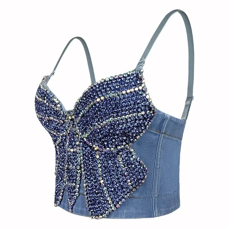 Bustier Strass Jean