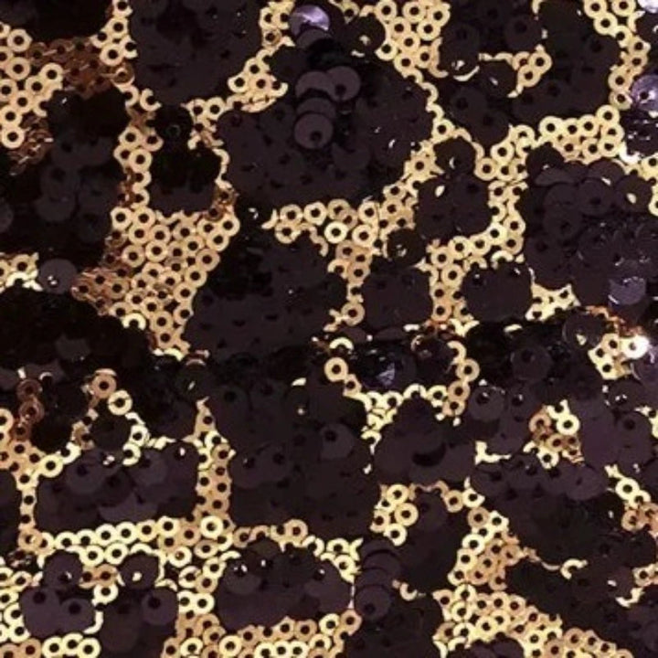 Costume Demi Paillette Leopard Homme