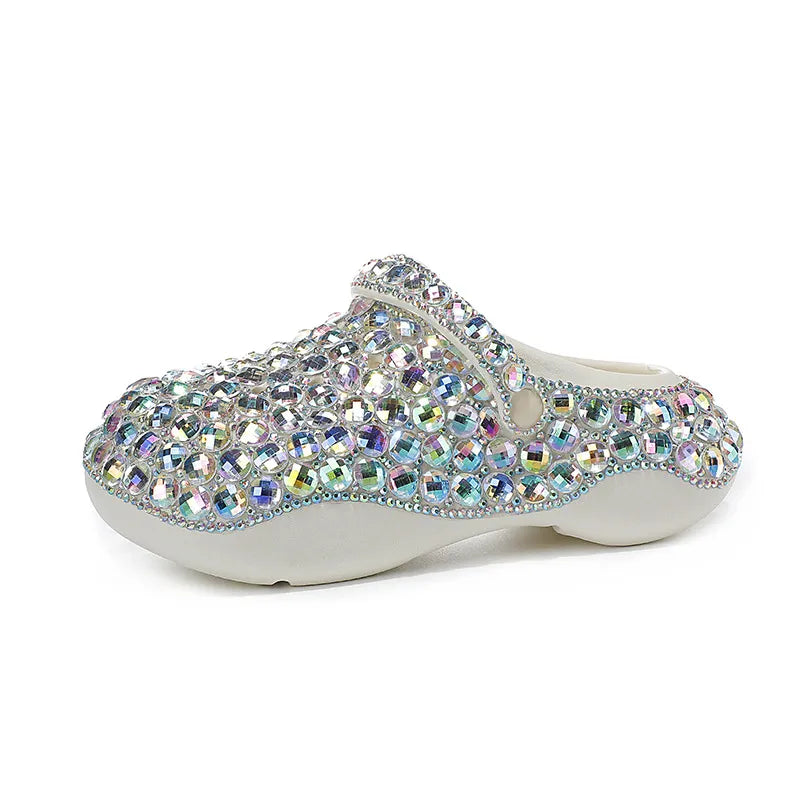 Crocs Strass Blanc 