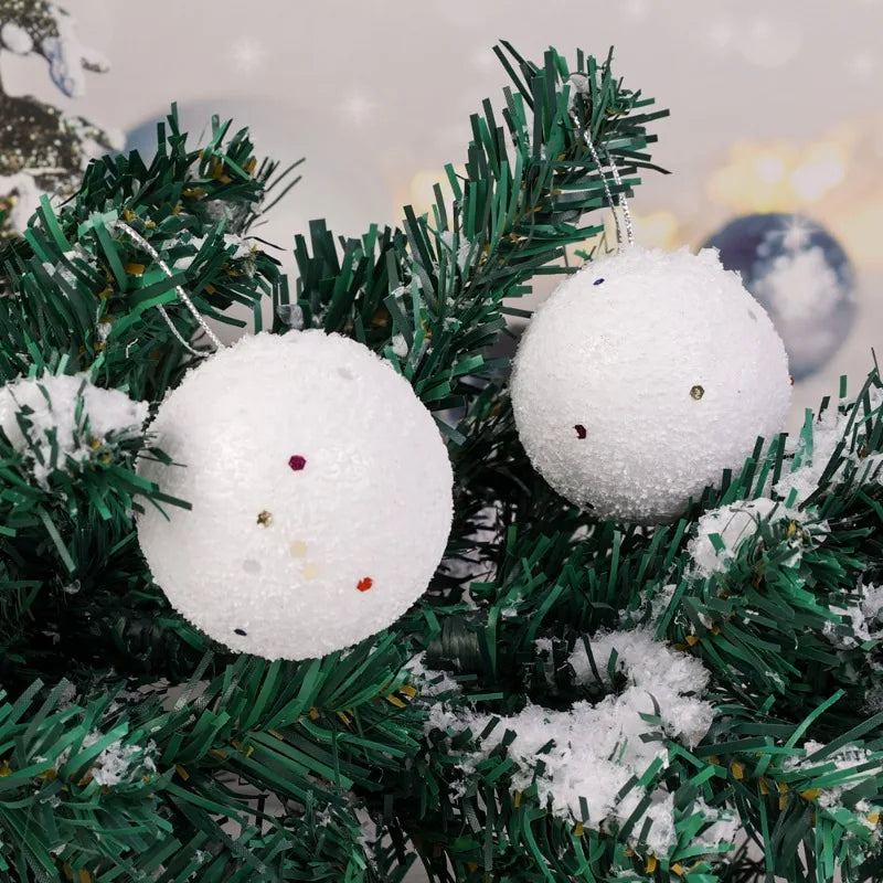 Boule de Noel Blanche