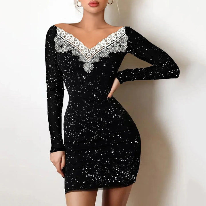 Robe Paillette Noir