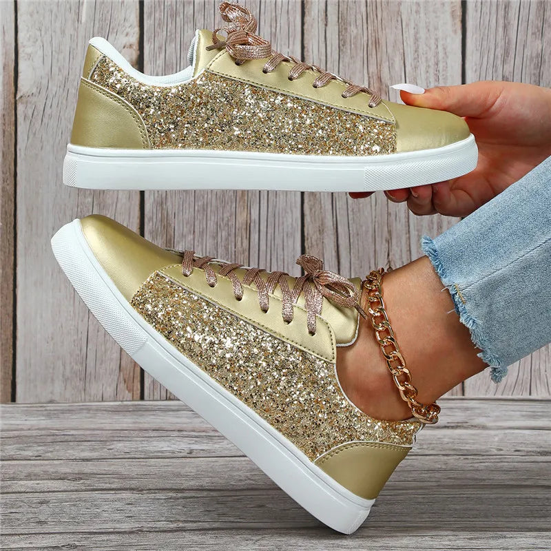 Basket Sneaker Paillette Brillant